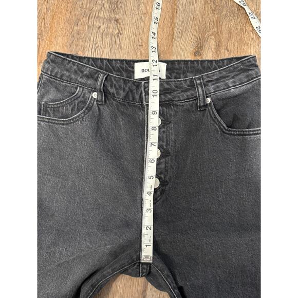 Rolla’s Womens High Rise East Coast Crop Flare Jean Size 28 - Picture 10 of 11